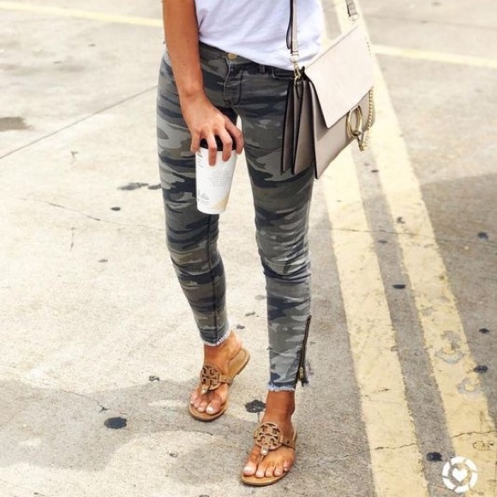 Camo jeans